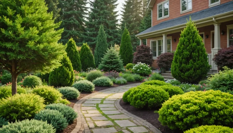 arbres persistants pour jardin de devant