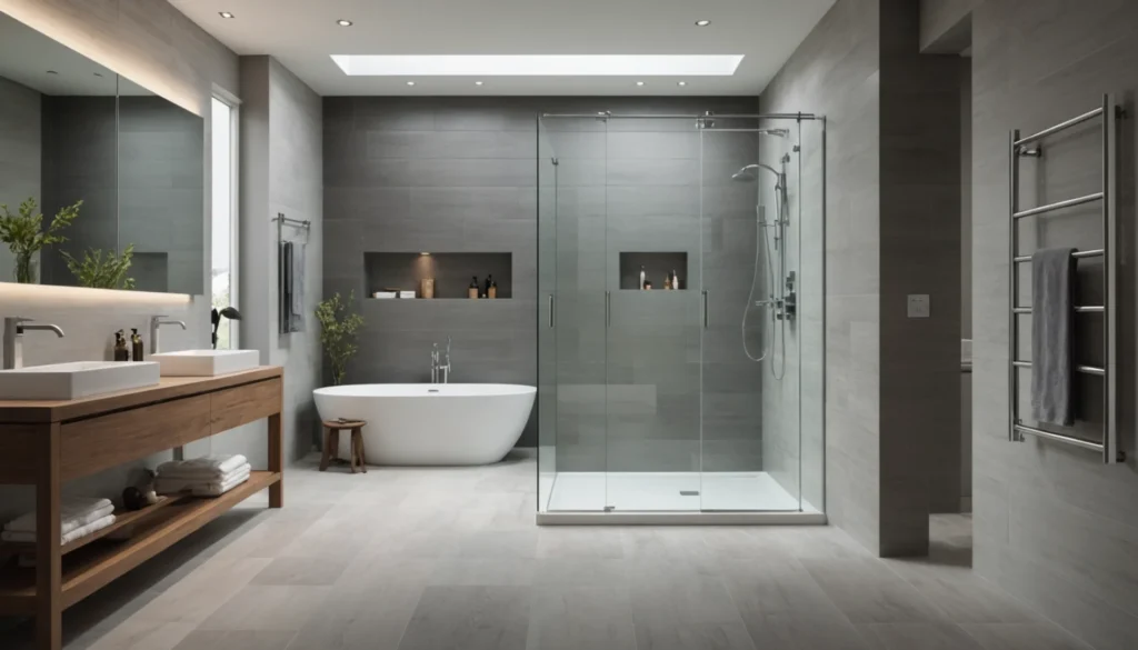 douche à l'italienne 120x90 expérience