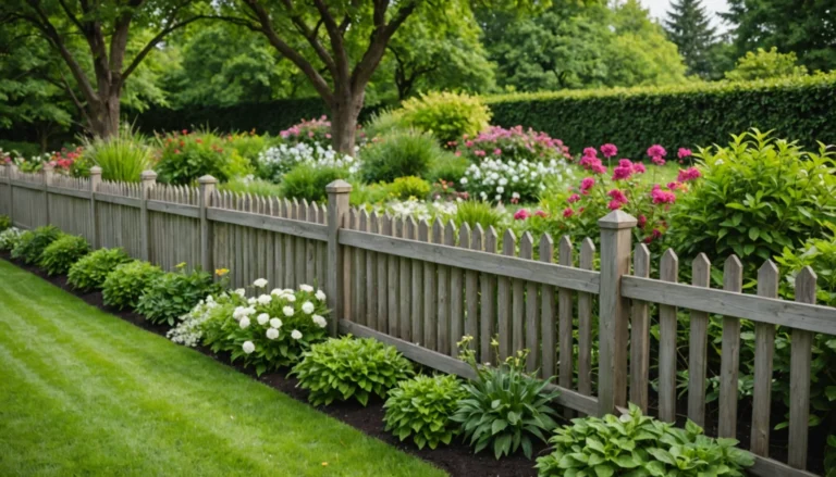 clôture jardin sans creuser